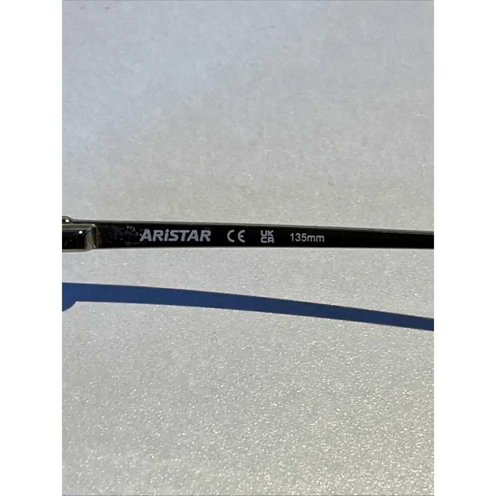 CHARMANT ARISTAR Eyeglasses AR30818 543 Blue Womens 51-17-135 Silver Frames Only